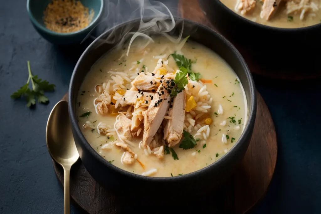 Creamy Chicken Rice Soup Recipe