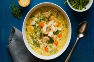 Creamy Chicken Rice Soup Recipe