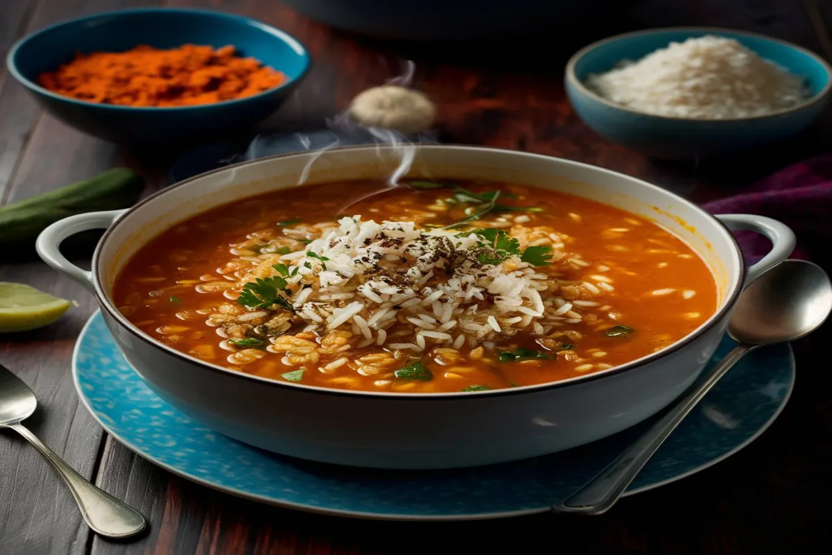 Sizzling Rice Soup