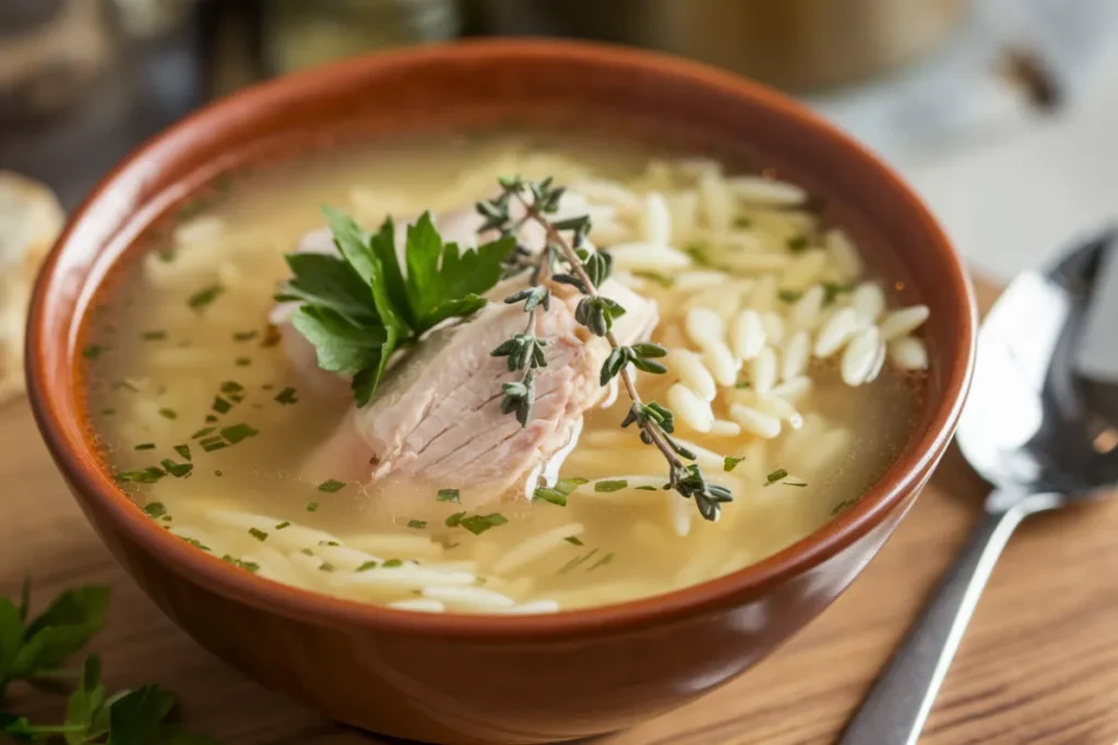 Chicken Orzo Soup