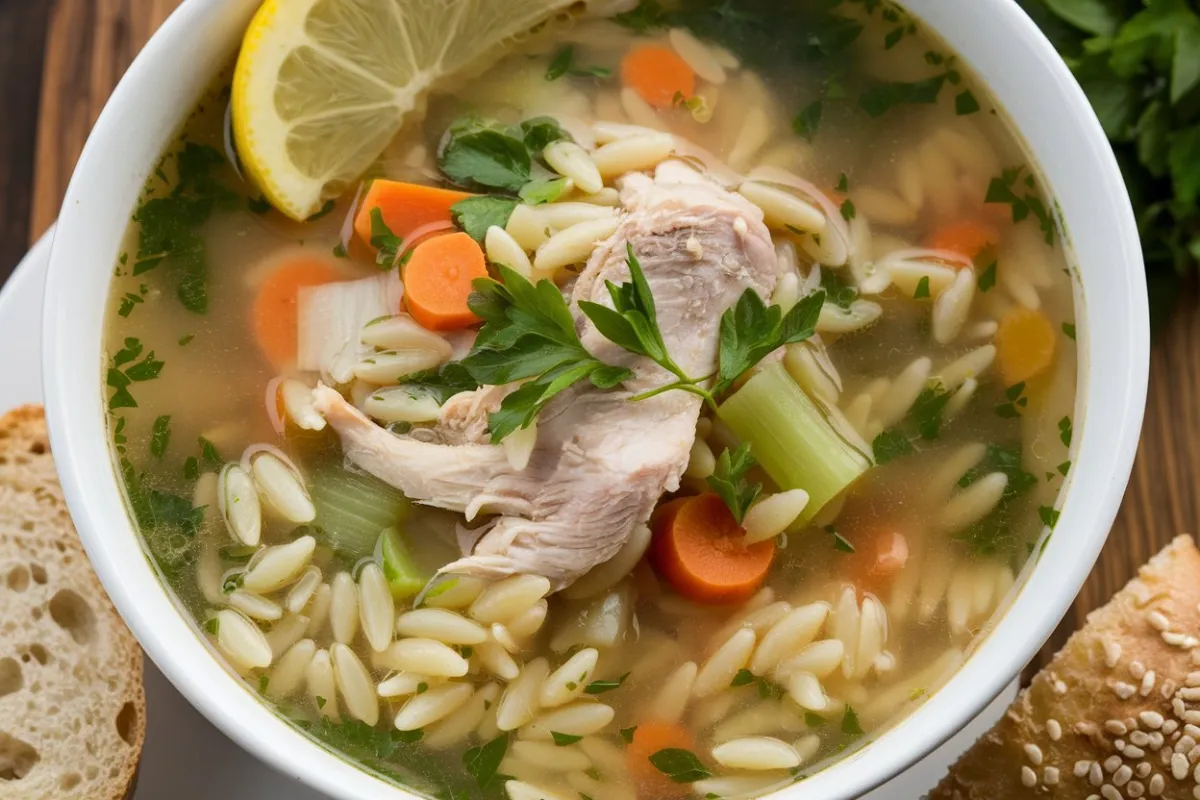 Chicken Orzo Soup