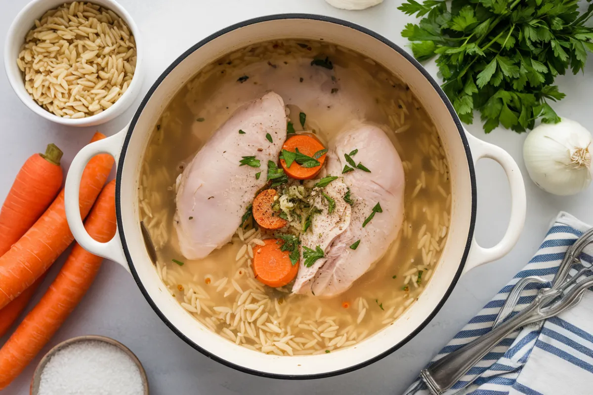 Chicken Orzo Soup