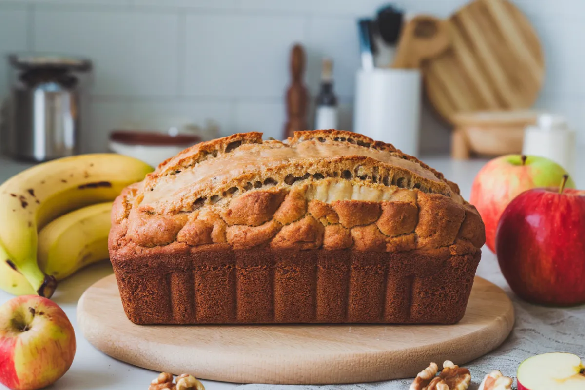 banana apple bread