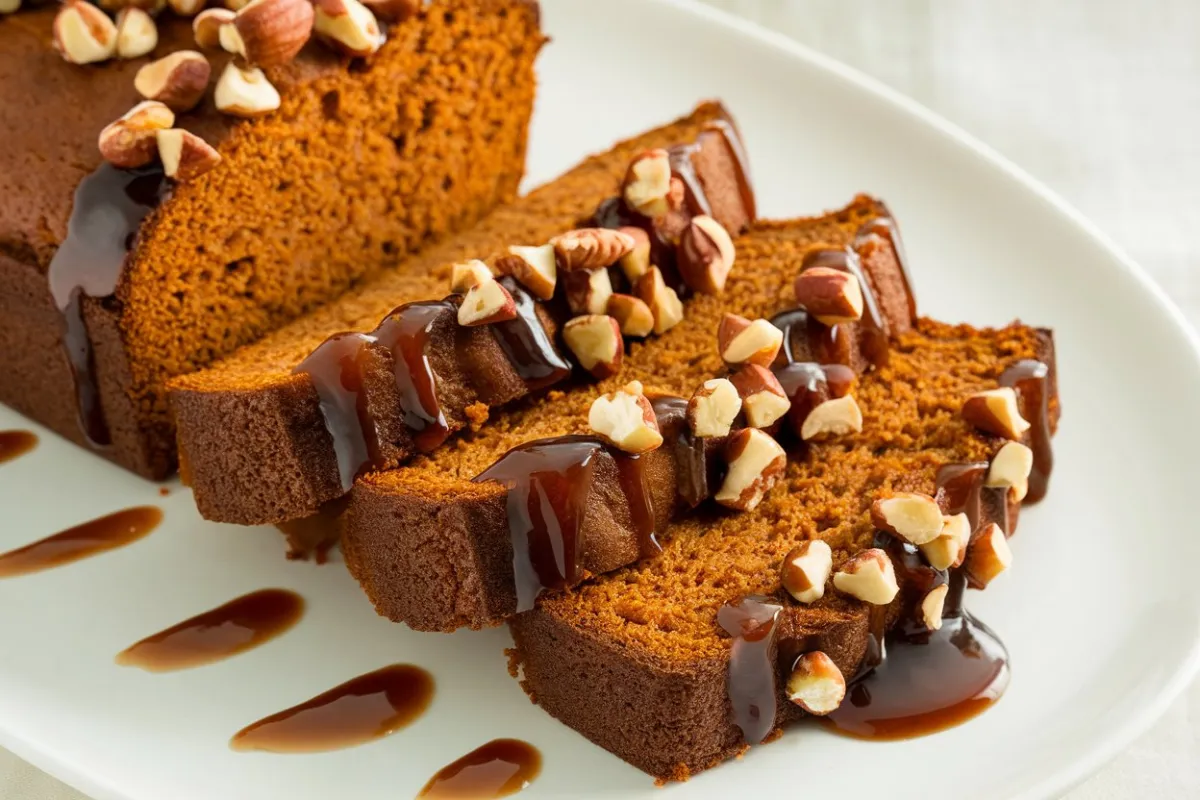 Pumpkin banana bread