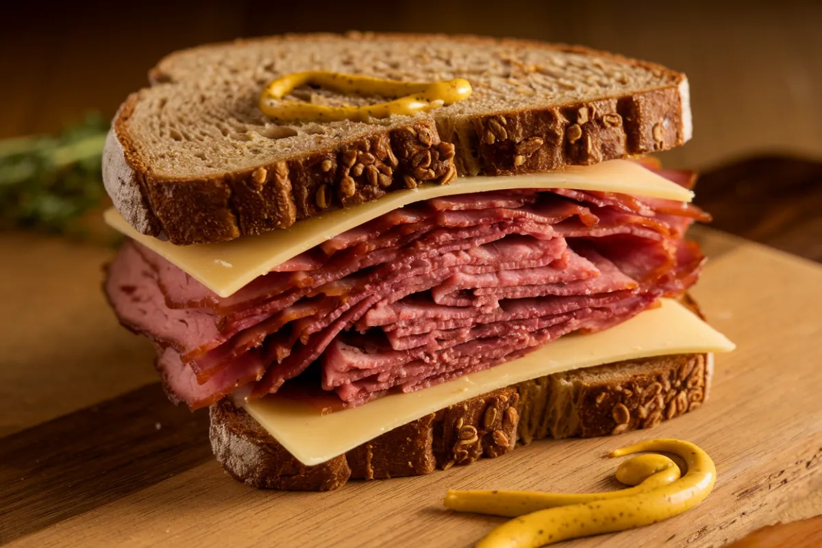 What is a Pastrami Sandwich Made Of